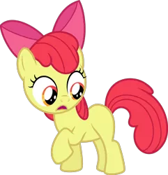Size: 1500x1558 | Tagged: .ai available, apple bloom, artist:masem, bloom and gloom, derpibooru import, safe, simple background, solo, transparent background, vector