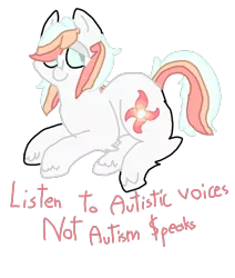 Size: 700x824 | Tagged: artist:swedishfishmafia, autism, autism speaks, derpibooru import, oc, positive ponies, safe, solo, unofficial characters only