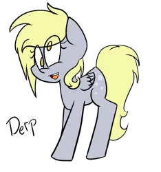 Size: 1314x1402 | Tagged: safe, artist:befishproductions, derpibooru import, derpy hooves, pegasus, pony, derp, female, mare, simple background, solo, transparent background