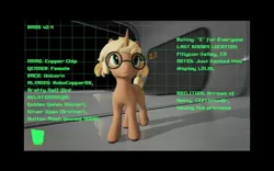 Size: 2880x1800 | Tagged: 3d, artist:raynaron, babscon, babscon mascots, derpibooru import, oc, oc:copper chip, safe, unofficial characters only