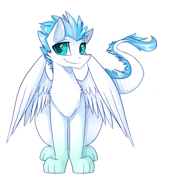 Size: 1402x1523 | Tagged: safe, artist:novabytes, derpibooru import, oc, oc:patch, unofficial characters only, dracony, dragon, feathered dragon, hybrid, pony, cute, solo