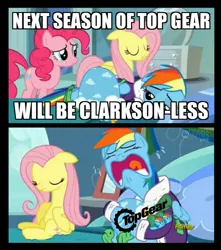 Size: 939x1063 | Tagged: bad news fluttershy, bathrobe, clothes, comic, dashie slippers, derpibooru import, fluttershy, pinkie pie, rainbow dash, robe, safe, screencap, tank, tanks for the memories, tank slippers, top gear