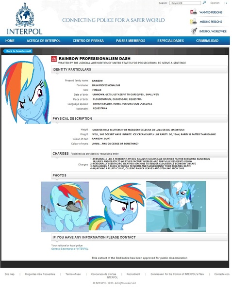 Size: 987x1240 | Tagged: 1000 hours in ms paint, derpibooru import, do i look angry, interpol, ms paint, rainbow dash, rainbow grinch, rainbow professionalism dash, safe, tanks for the memories, terrorism, terrorist, wanted poster, weather factory