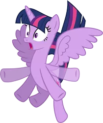 Size: 6000x7138 | Tagged: safe, artist:xxphantomxxx, derpibooru import, twilight sparkle, twilight sparkle (alicorn), alicorn, pony, .svg available, absurd resolution, falling, female, flailing, frown, mare, open mouth, simple background, solo, spread wings, transparent background, twilight can't fly, vector, wide eyes
