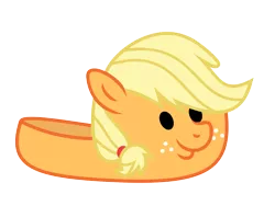 Size: 4444x3333 | Tagged: safe, artist:s.guri, derpibooru import, part of a set, applejack, tanks for the memories, clothes, dashie slippers, simple background, transparent background, vector
