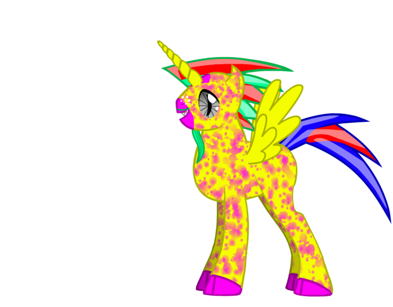 Size: 830x650 | Tagged: safe, artist:diacraft, derpibooru import, oc, unofficial characters only, alicorn, pony, pony creator, alicorn oc, donut steel, joke oc, simple background, solo, transparent background