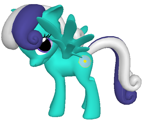 Size: 488x408 | Tagged: safe, artist:darth-silas, derpibooru import, pegasus, pony, 3d, 3d pony creator, bashful, female, free character, mare, pony creator 3d, ponylumen, shy, smiling, sundog