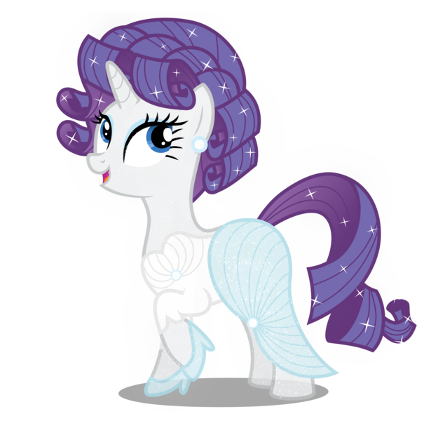 Size: 4500x4249 | Tagged: absurd resolution, alternate hairstyle, artist:atomicmillennial, clothes, crystallized, crystal rarity, derpibooru import, dress, earring, high heels, piercing, rarity, safe, shoes, simple background, solo, transparent background, vector