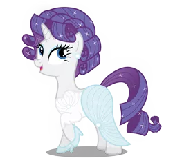 Size: 4500x4249 | Tagged: absurd resolution, alternate hairstyle, artist:atomicmillennial, clothes, crystallized, crystal rarity, derpibooru import, dress, earring, high heels, piercing, rarity, safe, shoes, simple background, solo, transparent background, vector
