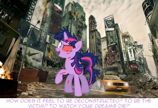 Size: 640x440 | Tagged: artist:scrimpeh, blood, derpibooru import, insanity, messy mane, semi-grimdark, superman, superman vs the elite, twilight snapple, twilight sparkle