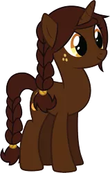 Size: 635x1000 | Tagged: safe, artist:ebontopaz, derpibooru import, oc, oc:cocoa pod, unofficial characters only, pony, unicorn, solo