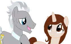 Size: 1024x633 | Tagged: safe, artist:alektorotelumphobia, derpibooru import, doctor whooves, time turner, oc, ponified, earth pony, pony, unicorn, clara oswin oswald, doctor who, twelfth doctor