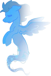 Size: 702x1051 | Tagged: artist:ravenquill, derpibooru import, ghost, oc, oc:aqua dream, safe, simple background, solo, transparent background, unofficial characters only