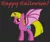 Size: 588x490 | Tagged: safe, artist:iceagelover, derpibooru import, oc, unofficial characters only, alicorn, pony, vampire, alicorn oc, blood, halloween, happy halloween, holiday, image, png, solo