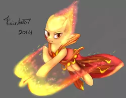 Size: 1484x1157 | Tagged: artist:yukomaussi, clothes, derpibooru import, dota 2, fire, lina, phoenix, ponified, pyromancer, robe, safe, solo, video game