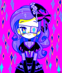 Size: 800x946 | Tagged: artist:area, derpibooru import, gothic, gothic lolita, human, humanized, lolita fashion, part of a set, pixiv, rarity, safe