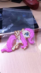 Size: 720x1280 | Tagged: artist:2ju, derpibooru import, fluttershy, perler beads, safe