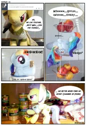 Size: 3047x4422 | Tagged: artist:marcoon1305, ask, blog, daring do, derpibooru import, irl, photo, plushie, rainbow dash, safe, tumblr