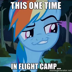 Size: 500x501 | Tagged: american pie, derpibooru import, exploitable meme, faic, meme, memegenerator, rainbow dash, safe, smirk, smugdash, solo