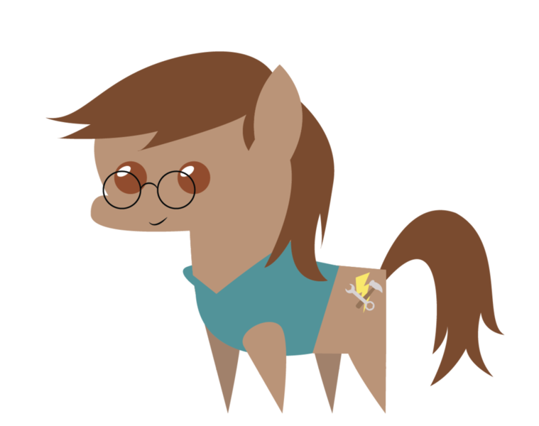 Size: 1006x795 | Tagged: artist:liracrown, clothes, derpibooru import, female, glasses, oc, oc:jackie trade, pointy ponies, safe, simple background, transparent background, unofficial characters only, vest