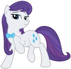 Size: 4706x4592 | Tagged: absurd resolution, alternate hairstyle, artist:eruaneth, artist:willdrawforfood1, bowtie, derpibooru import, octavia melody, rarity, recolor, safe, simple background, solo, tavified, transparent background, vector