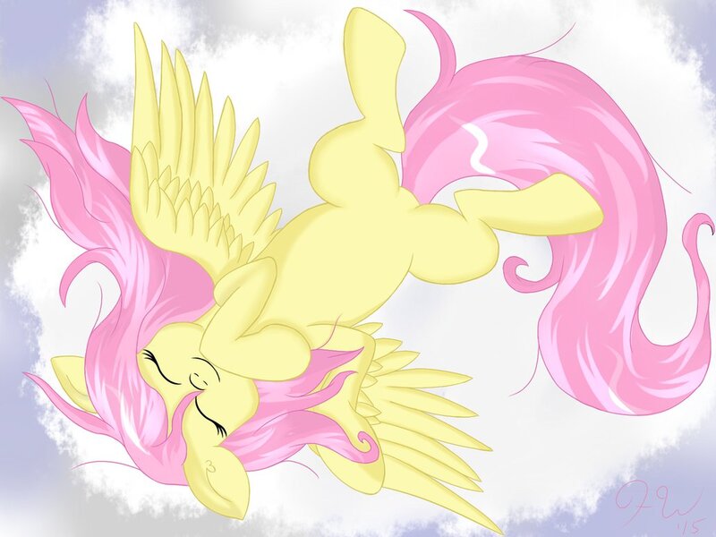 Size: 1032x774 | Tagged: artist:fluttershy-wins, derpibooru import, fluttershy, safe, sleeping, solo