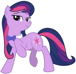Size: 4706x4592 | Tagged: absurd resolution, accessory swap, alternate hairstyle, artist:eruaneth, artist:willdrawforfood1, derpibooru import, octavia melody, octavia sparkle, recolor, safe, simple background, solo, tavified, transparent background, twilight sparkle, vector