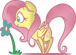 Size: 1023x749 | Tagged: artist:strangiesleepy, derpibooru import, flower, fluttershy, safe, solo