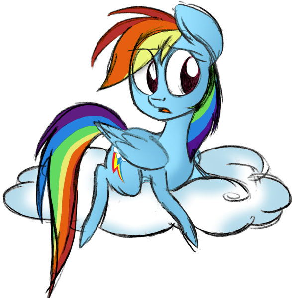 Size: 1142x1167 | Tagged: artist:strangiesleepy, derpibooru import, rainbow dash, safe, solo