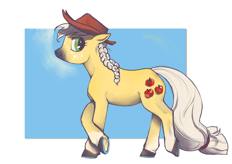 Size: 1240x877 | Tagged: applejack, artist:spectralunicorn, derpibooru import, safe, solo