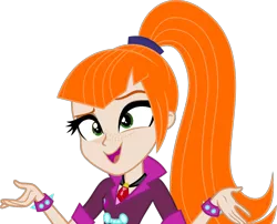 Size: 990x799 | Tagged: safe, derpibooru import, edit, sonata dusk, equestria girls, ginger, human coloration, natural hair color, realism edits, recolor, redhead, solo