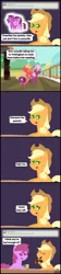 Size: 1024x4586 | Tagged: safe, artist:bronybyexception, derpibooru import, applejack, berry punch, berryshine, big macintosh, cheerilee, oc, oc:amphora grape, oc:golden blossom, earth pony, pony, ask honest applejack, applejack daniel's, cheerimac, comic, jack daniels, male, pointy ponies, shipping, stallion, straight