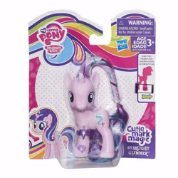 Size: 600x600 | Tagged: safe, derpibooru import, starlight glimmer, brushable, cutie mark magic, irony, packaging, solo, toy
