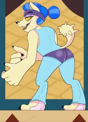 Size: 700x972 | Tagged: artist:klondike, derpibooru import, diamond dog, diamond dogified, safe, sapphire shores, solo, species swap