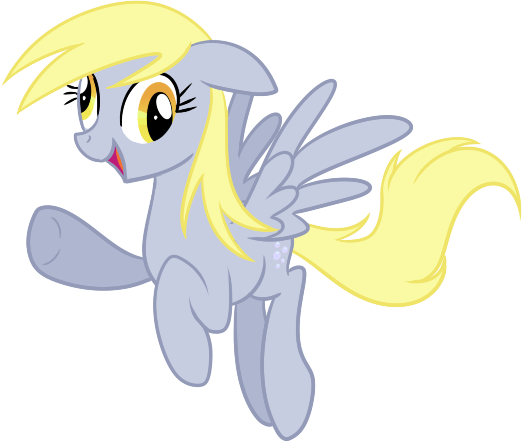 Size: 522x442 | Tagged: safe, artist:hanatoushin, derpibooru import, derpy hooves, pegasus, pony, female, mare, solo