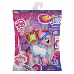Size: 1500x1500 | Tagged: accessories, bathrobe, clothes, cutie mark magic, derpibooru import, fashion style, mud mask, official, packaging, pinkie pie, robe, safe, solo, toy