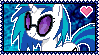 Size: 99x55 | Tagged: artist:kevfin, derpibooru import, deviantart stamp, safe, vinyl scratch