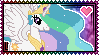 Size: 99x55 | Tagged: artist:kevfin, derpibooru import, deviantart stamp, princess celestia, safe