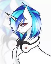 Size: 1709x2112 | Tagged: safe, artist:cristate, derpibooru import, vinyl scratch, solo