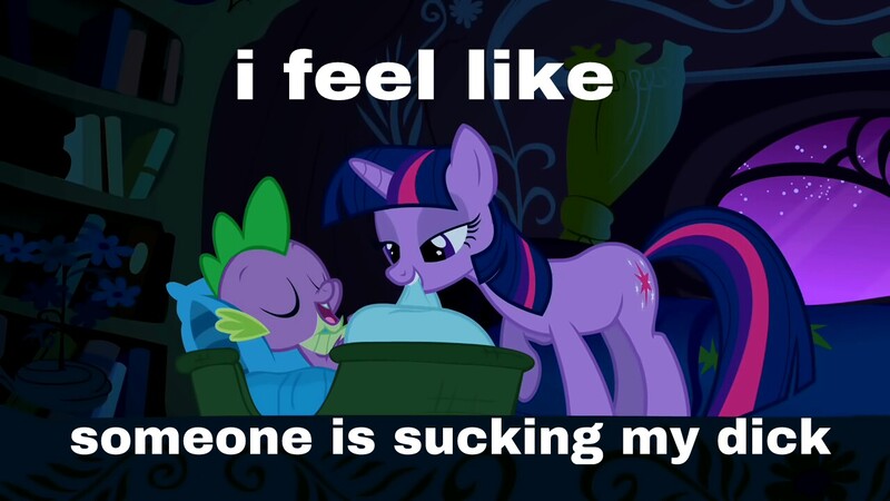 Size: 1280x720 | Tagged: suggestive, derpibooru import, edit, screencap, spike, twilight sparkle, dragon, pony, bed, bedroom eyes, biting, caption, cutie mark, eyes closed, female, image macro, implied blowjob, implied foalcon, implied oral, implied sex, library, male, mare, meme, molestation, shipping, sleep molestation, sleeping, smiling, straight, twilight is a foal fiddler, twispike, window