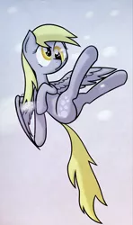 Size: 1300x2200 | Tagged: safe, artist:mang, derpibooru import, derpy hooves, pegasus, pony, :o, bubble, cute, female, flying, mare, solo, spread wings