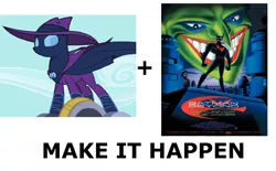 Size: 1208x748 | Tagged: batman, batman beyond, batman beyond: return of the joker, derpibooru import, exploitable meme, make it happen, mare do well, meme, safe, the joker, the mysterious mare do well