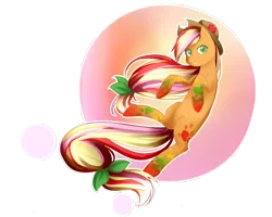 Size: 2500x2000 | Tagged: safe, artist:tsuukiusa, derpibooru import, part of a set, applejack, rainbow power, simple background, smiling, solo, transparent background