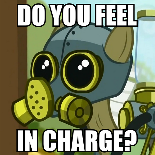 Size: 500x500 | Tagged: safe, derpibooru import, edit, edited screencap, screencap, max raid, pony, bloom and gloom, bane, cropped, gas mask, image macro, meme, pest control pony, solo, the dark knight rises