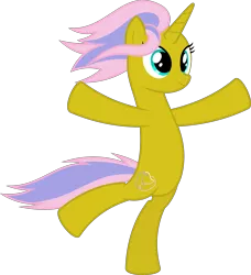 Size: 6400x7013 | Tagged: safe, artist:parclytaxel, derpibooru import, oc, oc:ambrisett, unofficial characters only, pony, unicorn, .svg available, absurd resolution, balancing, bipedal, simple background, solo, transparent background, vector, windswept mane