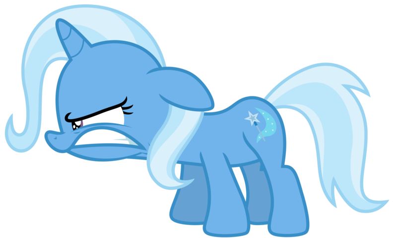 Size: 4930x2953 | Tagged: safe, artist:estories, derpibooru import, trixie, pony, unicorn, angry, female, filly, mare, simple background, solo, transparent background, vector