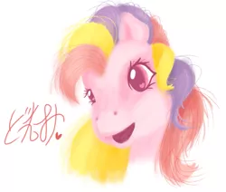 Size: 655x555 | Tagged: safe, artist:prettywitchdoremi, derpibooru import, fluttershy, g3, solo