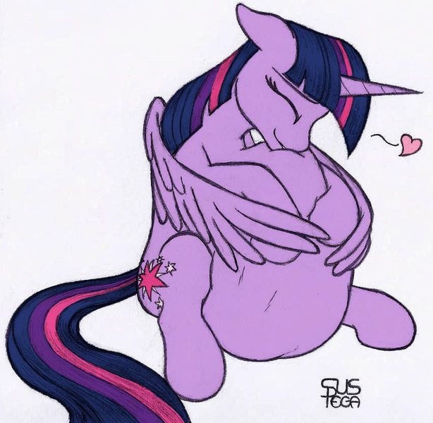 Size: 850x830 | Tagged: questionable, artist:augustbebel, artist:suspega, color edit, derpibooru import, twilight sparkle, twilight sparkle (alicorn), oc, oc:anon, alicorn, human, pony, belly, cute, endosoma, female, fetish, heart, hug, kissing, mare, nuzzling, ponies eating humans, sitting, snuggling, twipred, unbirthing, vore, wing hands, winghug