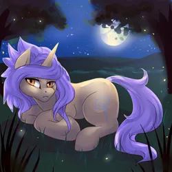 Size: 400x400 | Tagged: safe, artist:-suzy-, derpibooru import, oc, oc:dizzy spell, unofficial characters only, pony, unicorn, solo