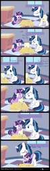 Size: 830x2800 | Tagged: safe, artist:dm29, derpibooru import, shining armor, twilight sparkle, pony, unicorn, 5-year-old, bbbff, brother and sister, bruised, bully, chess, chessboard, colt, comic, cute, daaaaaaaaaaaw, dialogue, duo, equestria's best sister, eyes closed, fantasy class, feels, female, filly, foal, foreshadowing, heartwarming, horns are touching, julian yeo is trying to murder us, knight, open mouth, siblings, twiabetes, twily, warrior, younger